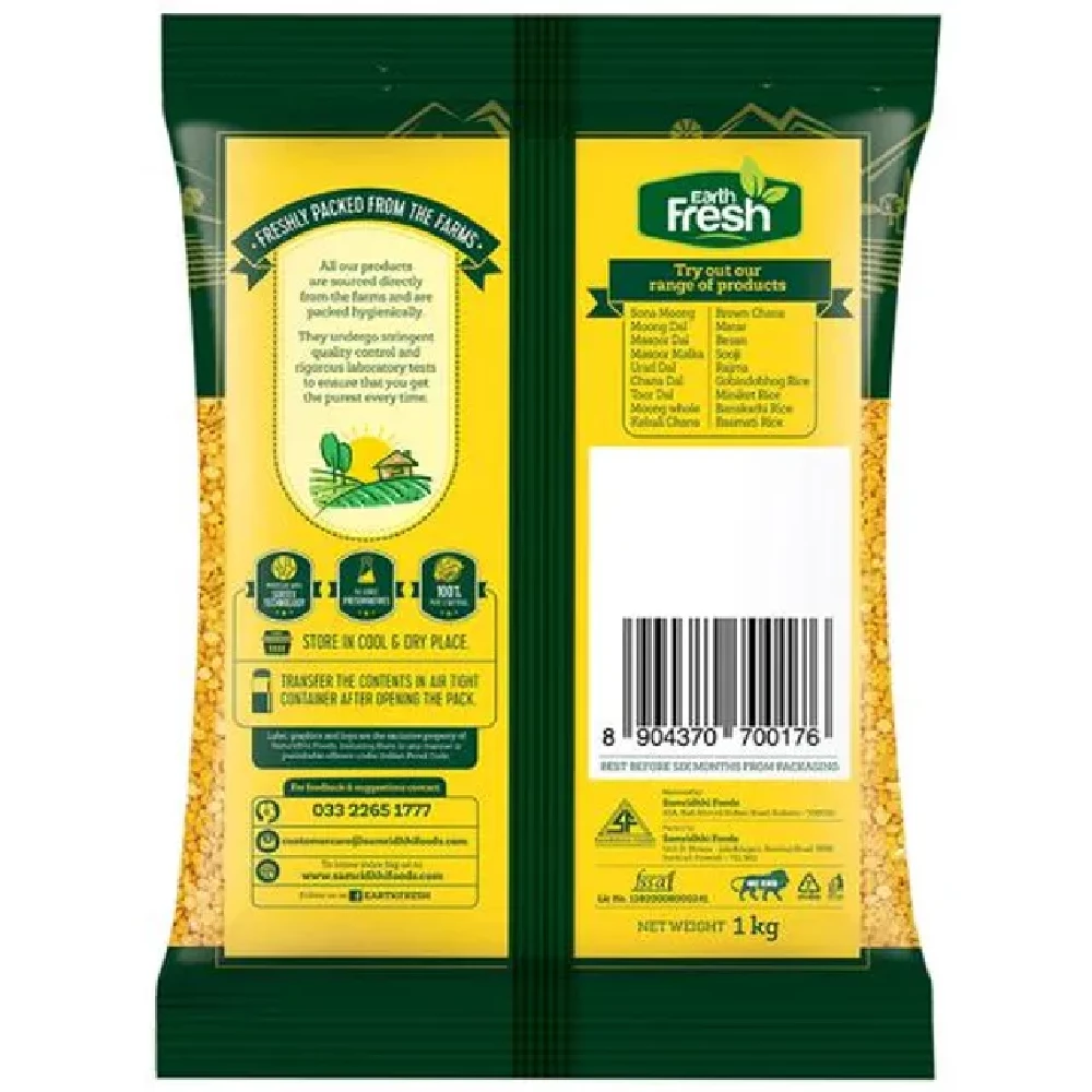 Earth Fresh Chana Dal, 1 Kg-2.webp